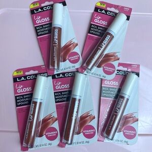 L.A. Colors Lip Gloss Set of 5 in "Scandal"